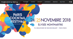 Desktop Screenshot of paris-cocktail-festival.com